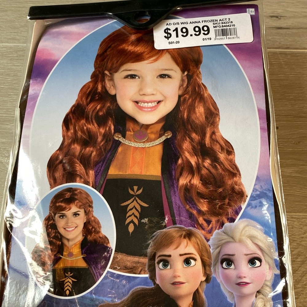 NWT Anna Wig for kids or adult
